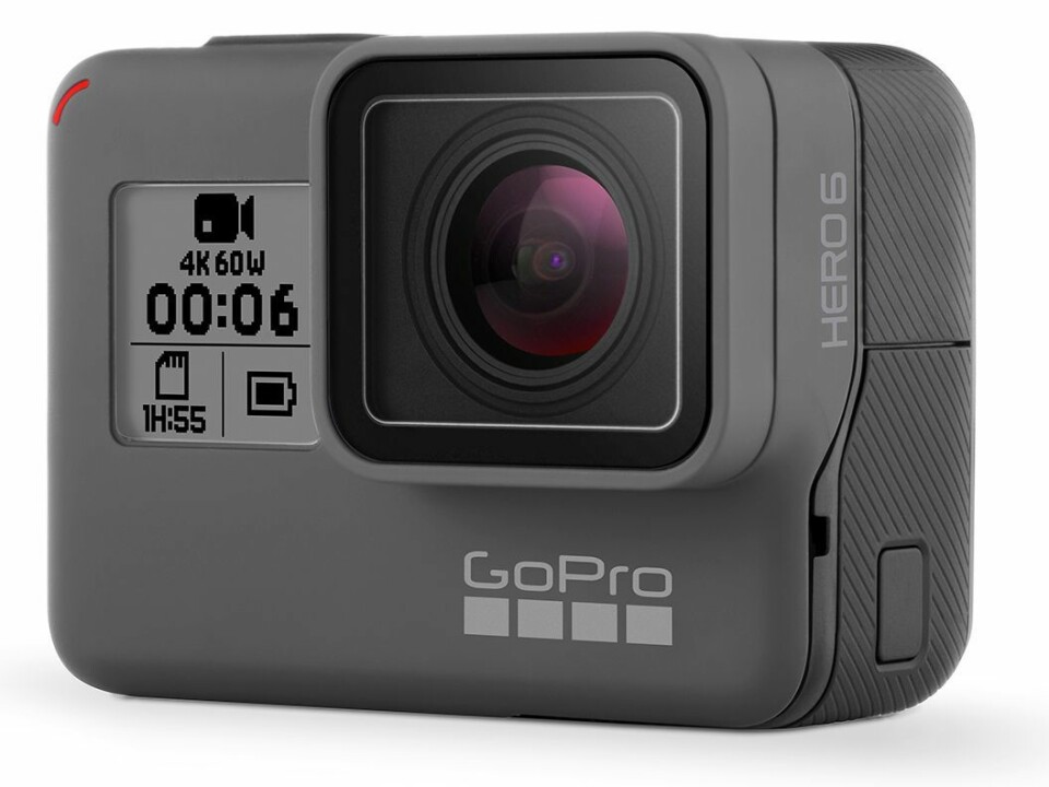 GoPro HERO6 Black er kåret til «Årets videoprodukt 2017/2018». Foto: GoPro.