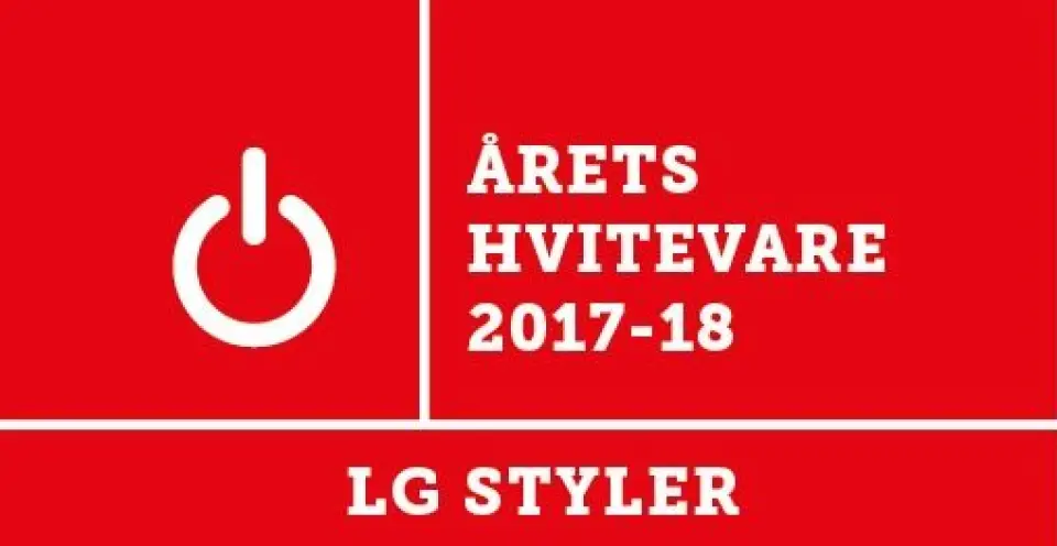 ÅRETS HVITEVARE:LG STYLER
