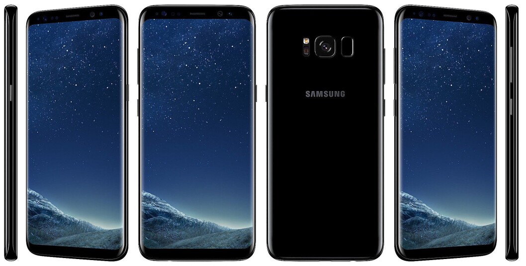 Samsung Galaxy S8 er kåret til «Årets mobil 2017/2018». Foto: Samsung. Samsung Galaxy S8 er kåret til «Årets mobil 2017/2018». Foto: Samsung.