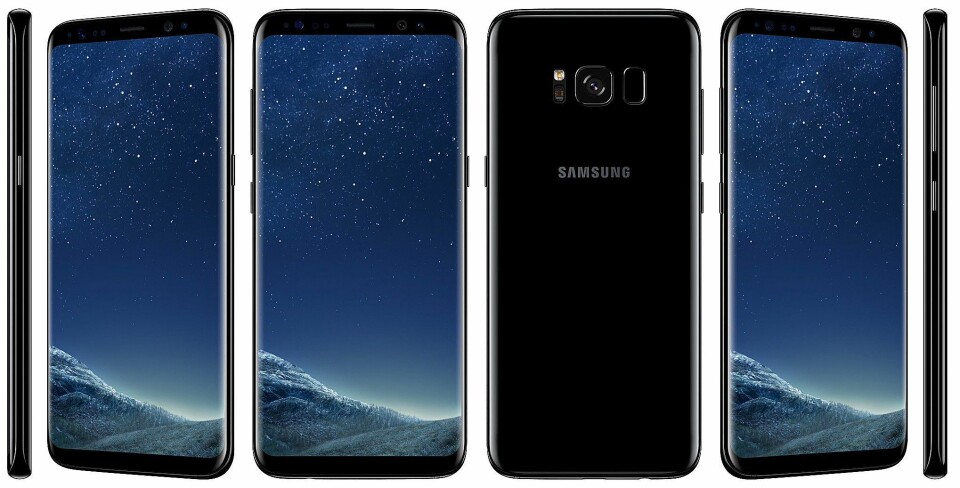 Samsung Galaxy S8 er kåret til «Årets mobil 2017/2018». Foto: Samsung.