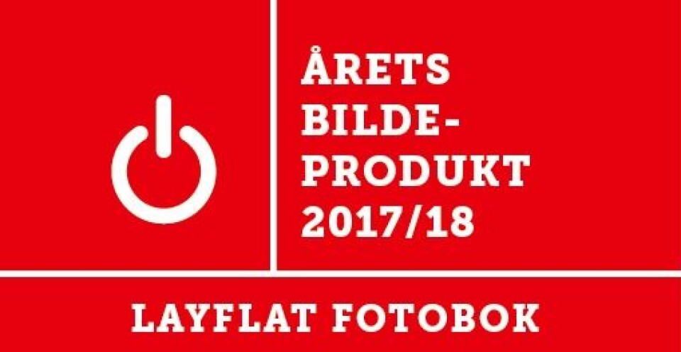 ÅRETS BILDEPRODUKT:LAYFLAT FOTOBOK