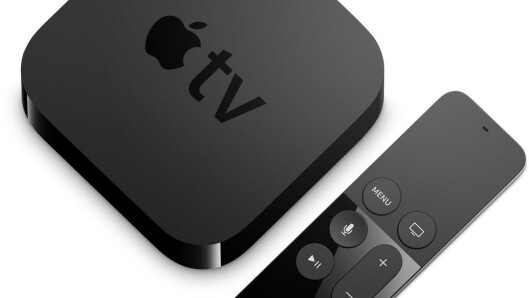 Apple TV 4K HDR er kåret til «Årets smartprodukt 2017/2018» sammen med Samsung Gear S3. Foto: Apple. Apple TV 4K HDR er kåret til «Årets smartprodukt 2017/2018» sammen med Samsung Gear S3. Foto: Apple.