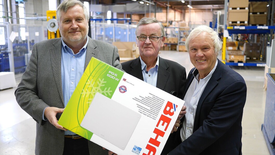 Kjell Sletsjøe (f. v.), Hans Petter Schanke og Terje Lind kan feire Behas 100 års-jubileum i år. Foto: Stian Sønsteng Kjell Sletsjøe (f. v.), Hans Petter Schanke og Terje Lind kan feire Behas 100 års-jubileum i år. Foto: Stian Sønsteng