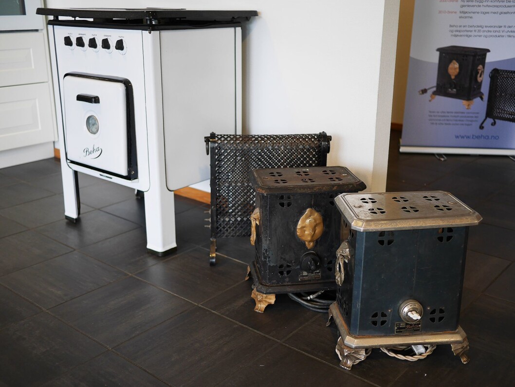 Berg-Hanssens Elektriske Verksted ble etablert i Porsgrunn i 1917. Det første produktet var sorte gulvovner, og komfyrene kom til på 20-tallet. Foto: Stian Sønsteng Berg-Hanssens Elektriske Verksted ble etablert i Porsgrunn i 1917. Det første produktet var sorte gulvovner, og komfyrene kom til på 20-tallet. Foto: Stian Sønsteng