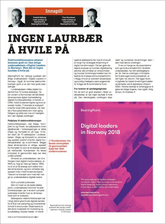 Kronikken ble publisert i <a href="https://www.mypaper.se/html5/customer/248/11807/?page=114">fagbladet Elektronikkbransjen nr. 6/2017</a>. Kronikken ble publisert i <a href="https://www.mypaper.se/html5/customer/248/11807/?page=114">fagbladet Elektronikkbransjen nr. 6/2017</a>.