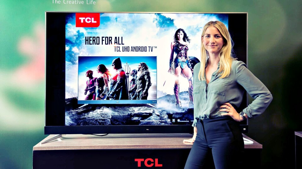 Josefin Persson er nylig ansatt som nordisk markedssjef i det kinesiske selskapet TCL Multimedia. Foto: TCL