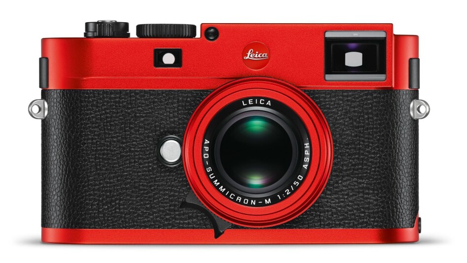 Leica M Red Andoniced Finish
