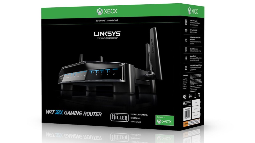 PRODUKT: Linksys WRT32XB. PRODUKT: Linksys WRT32XB.