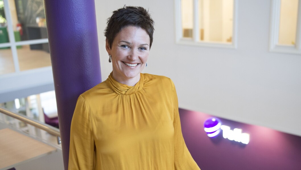 Kjersti Jamne, leder for privatmarkedet i Telia Norge, kommer med ny tjeneste. Foto: Telia Kjersti Jamne, leder for privatmarkedet i Telia Norge, kommer med ny tjeneste. Foto: Telia