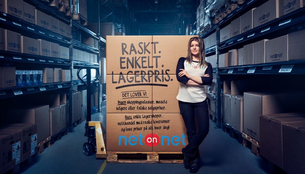 Netonnet Reklam NETONNET MED STORSTILT KAMPANJE
