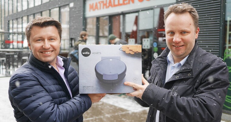 NORSKE HJERTER BANKER FOR VAFFELDAGEN