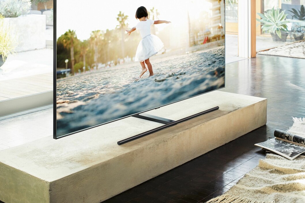 Qled-TVen Q9FN er det nye toppmodellen fra Samsung. Foto: Samsung.