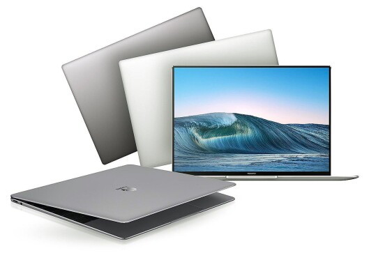 På Huawei Matebook Pro X dekker skjermen nå hele 91 prosent av framsiden, mot Apple MacBook Pros 82 prosent. Foto: Huawei. På Huawei Matebook Pro X dekker skjermen nå hele 91 prosent av framsiden, mot Apple MacBook Pros 82 prosent. Foto: Huawei.