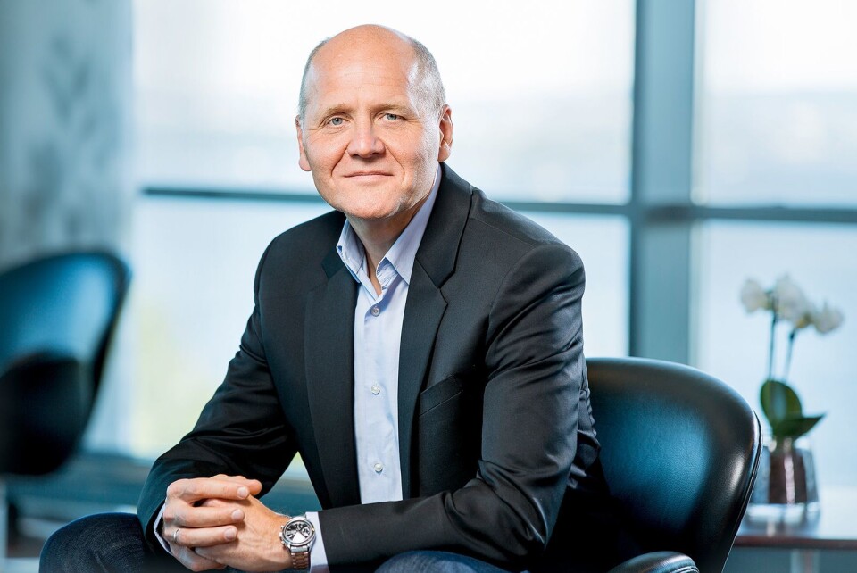 Toppleder Sigve Brekke i Telenor. Foto: Telenor.