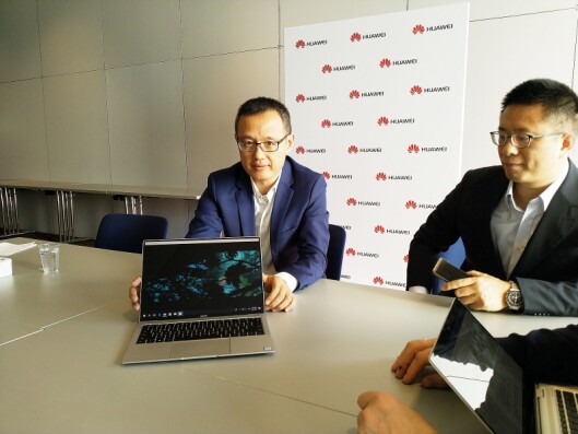 Wang Yanmin, sjef for Huawei i Øst-Europa og Norden, sier Norden er verdens mest avanserte marked, og vil jobbe tettere med butikkene framover. Foto: Marte Ottemo. Wang Yanmin, sjef for Huawei i Øst-Europa og Norden, sier Norden er verdens mest avanserte marked, og vil jobbe tettere med butikkene framover. Foto: Marte Ottemo.