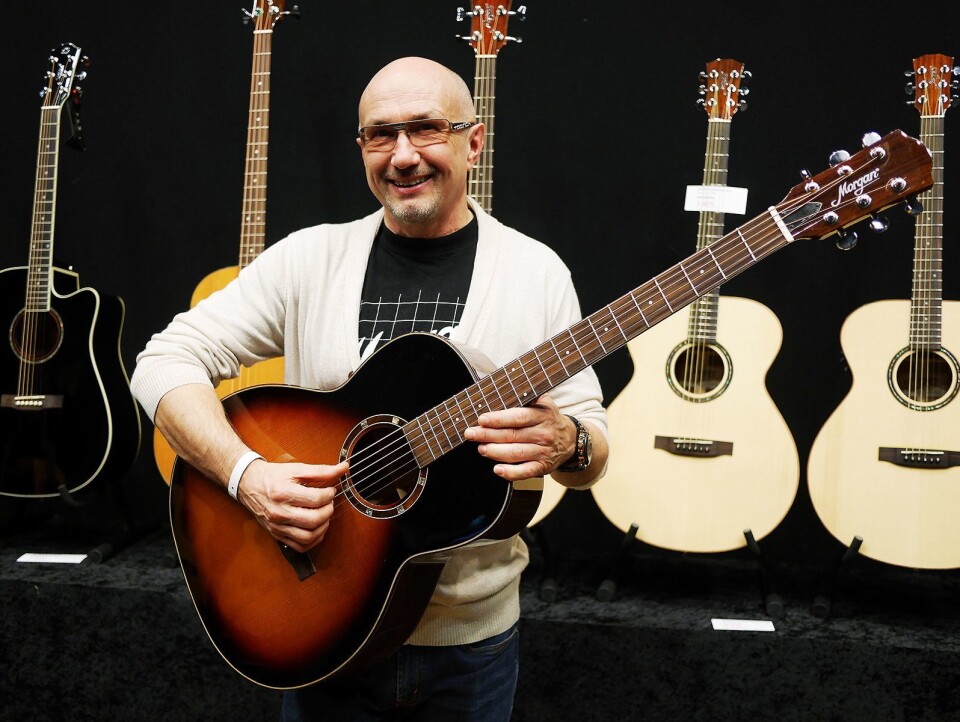 Morgan Johnsen er mannen bak navnet og eier av Morgan Instrument Norge AS. Foto: Stian Sønsteng