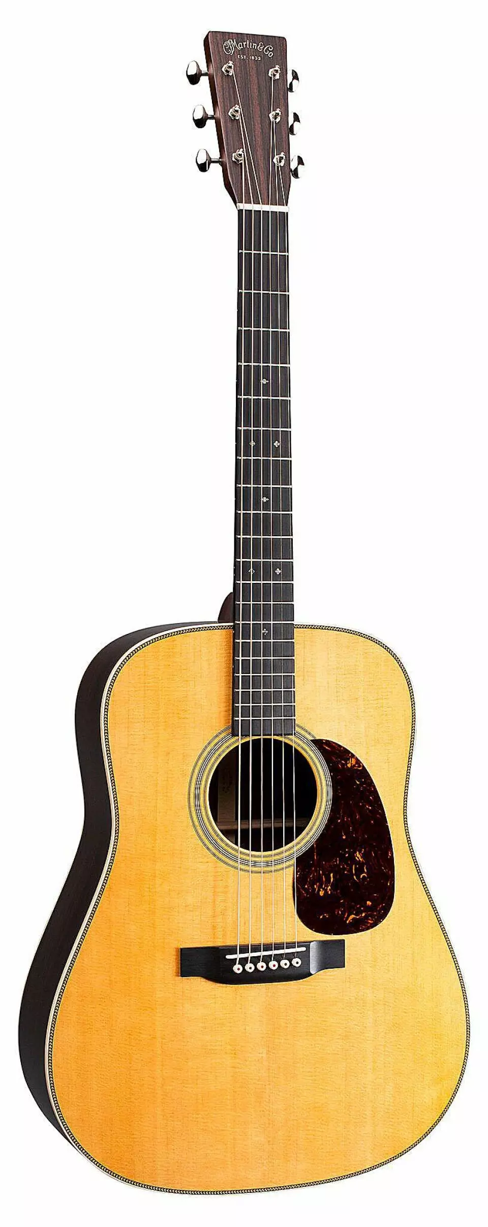 Martin HD-28 er en annen klassisk gitarmodell fra Martin & Co. Pris: 35.000,- Foto: Martin & Co.