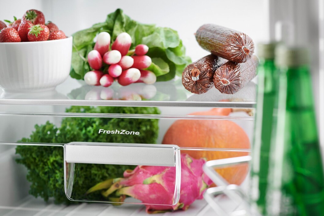Grams FreshZone skal bidra til at ferskvarene holder seg ferske og at det skaper mindre matsvinn. Foto: Gram Grams FreshZone skal bidra til at ferskvarene holder seg ferske og at det skaper mindre matsvinn. Foto: Gram