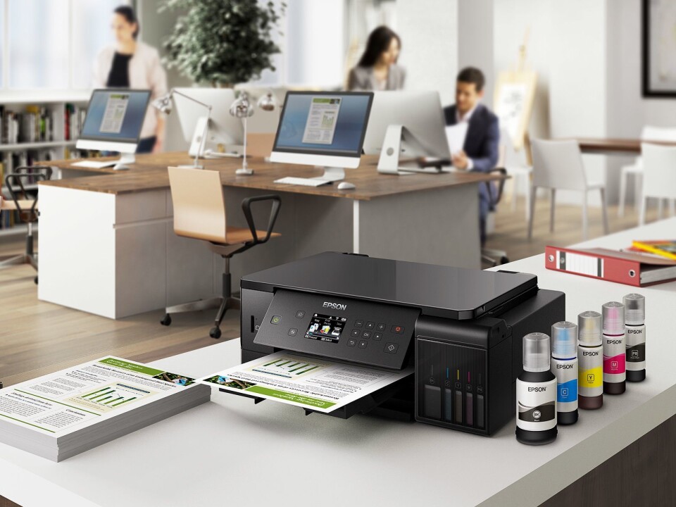 Epson EcoTank ET-7700. Pris: 5.500,- Foto: Epson