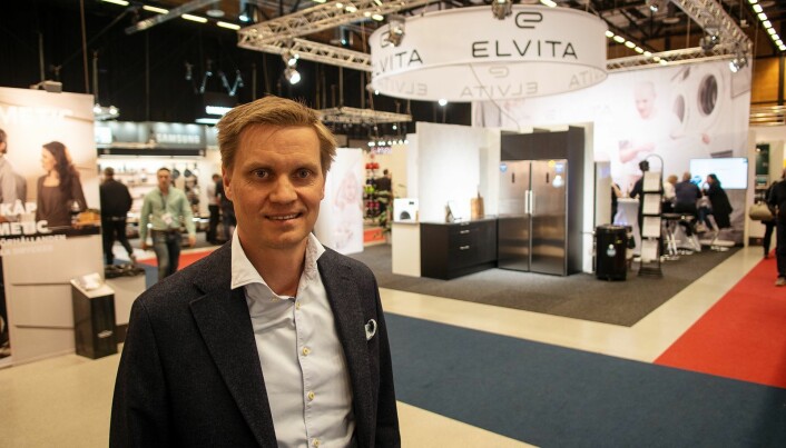 Norgessjef Asle Bjerkebakke i Elon melder 40 prosent økning i salget i år. Foto: Ola Larsson