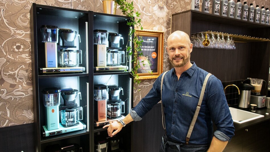 MOCCAMASTER MED PULVERLAKKERING