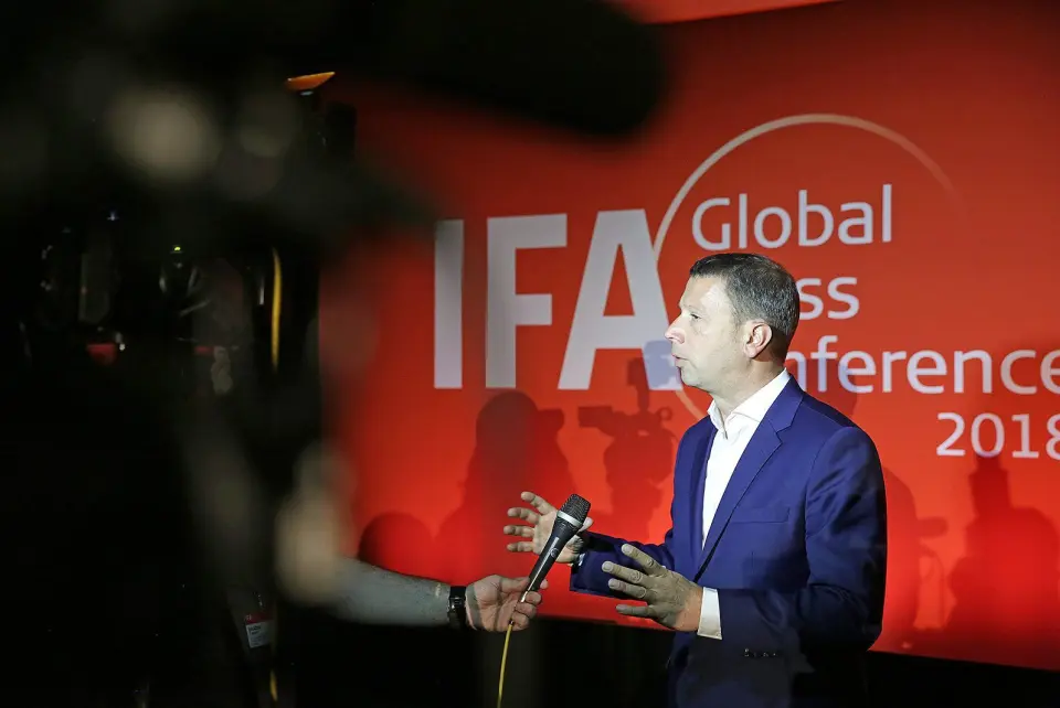 Jens Heithecker er IFA-direktør i Messe Berlin. Foto: IFA. Jens Heithecker er IFA-direktør i Messe Berlin. Foto: IFA.