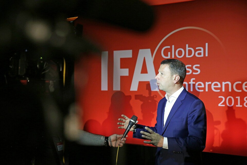 Jens Heithecker er IFA-direktør i Messe Berlin. Foto: IFA.