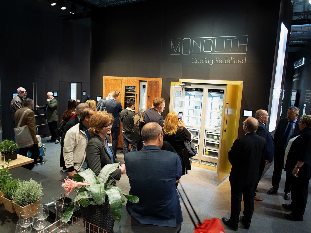 Monolith er et sortiment store skap fra Liebherr som allerede er for salg i USA, og kommer til Norden i 2019. Foto: Ola Larsson. Monolith er et sortiment store skap fra Liebherr som allerede er for salg i USA, og kommer til Norden i 2019. Foto: Ola Larsson.