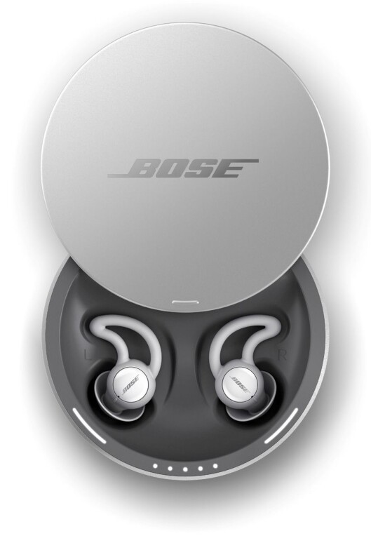 Bose noise-masking sleepbuds. Foto: Bose. Bose noise-masking sleepbuds. Foto: Bose.