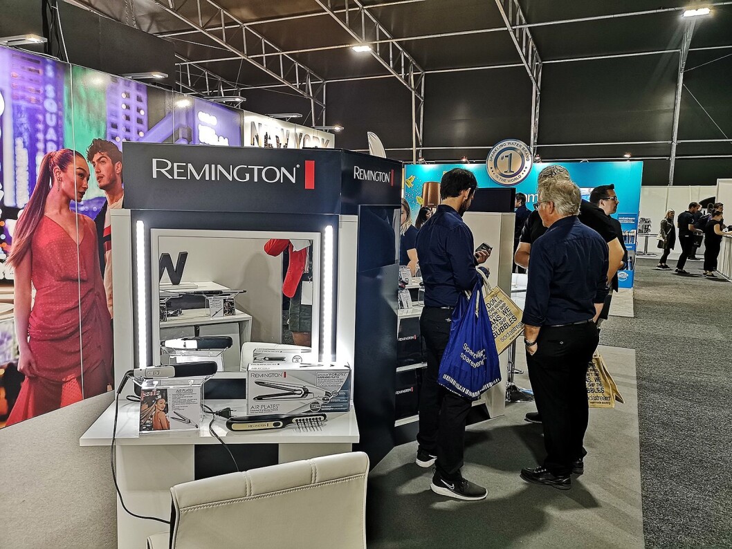 Remington viste fram store deler av sitt sortiment på Elkjøp Campus. Foto: Marte Ottemo. Remington viste fram store deler av sitt sortiment på Elkjøp Campus. Foto: Marte Ottemo.