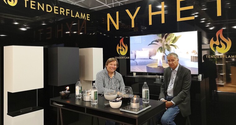 FLAMMER I STUEN MED TENDERFLAME