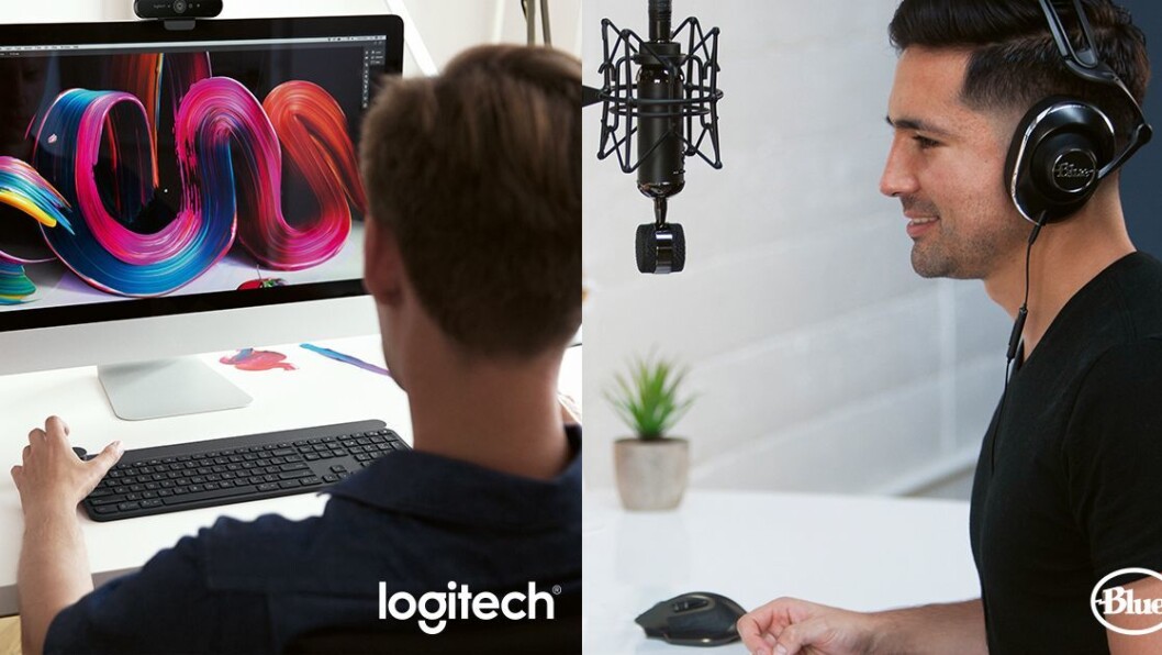 Slik illustreres det at Logitech har kjøpt Blue Microphones. Foto: Blue Microphones Slik illustreres det at Logitech har kjøpt Blue Microphones. Foto: Blue Microphones
