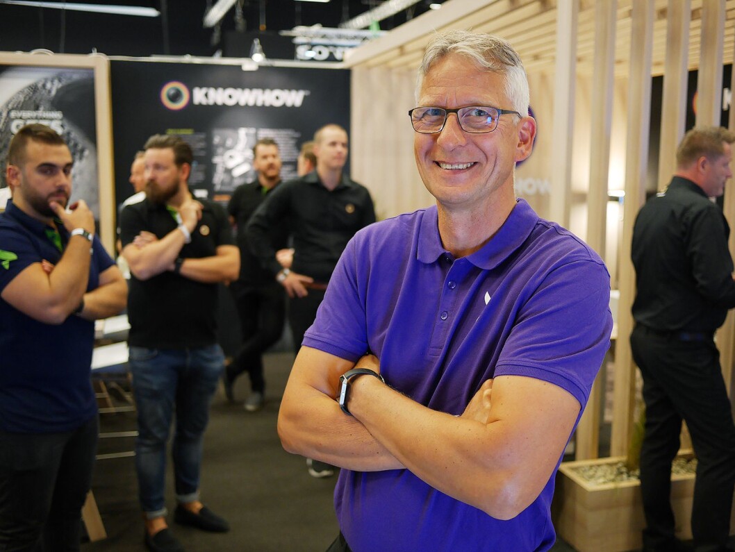 Ettermarkedsdirektør i Elkjøp Nordic, Lorentz Jacobsen, har drøyt 4.000 medarbeidere i konsernet. Her er han på ELbit, under Campus-arrangementet i juni. Foto: Stian Sønsteng Ettermarkedsdirektør i Elkjøp Nordic, Lorentz Jacobsen, har drøyt 4.000 medarbeidere i konsernet. Her er han på ELbit, under Campus-arrangementet i juni. Foto: Stian Sønsteng