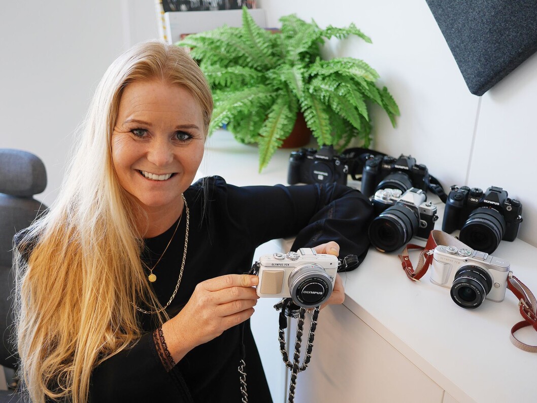 Annika Johansen er nordisk nøkkelkundesjef i Olympus. Foto: Stian Sønsteng. Annika Johansen er nordisk nøkkelkundesjef i Olympus. Foto: Stian Sønsteng.