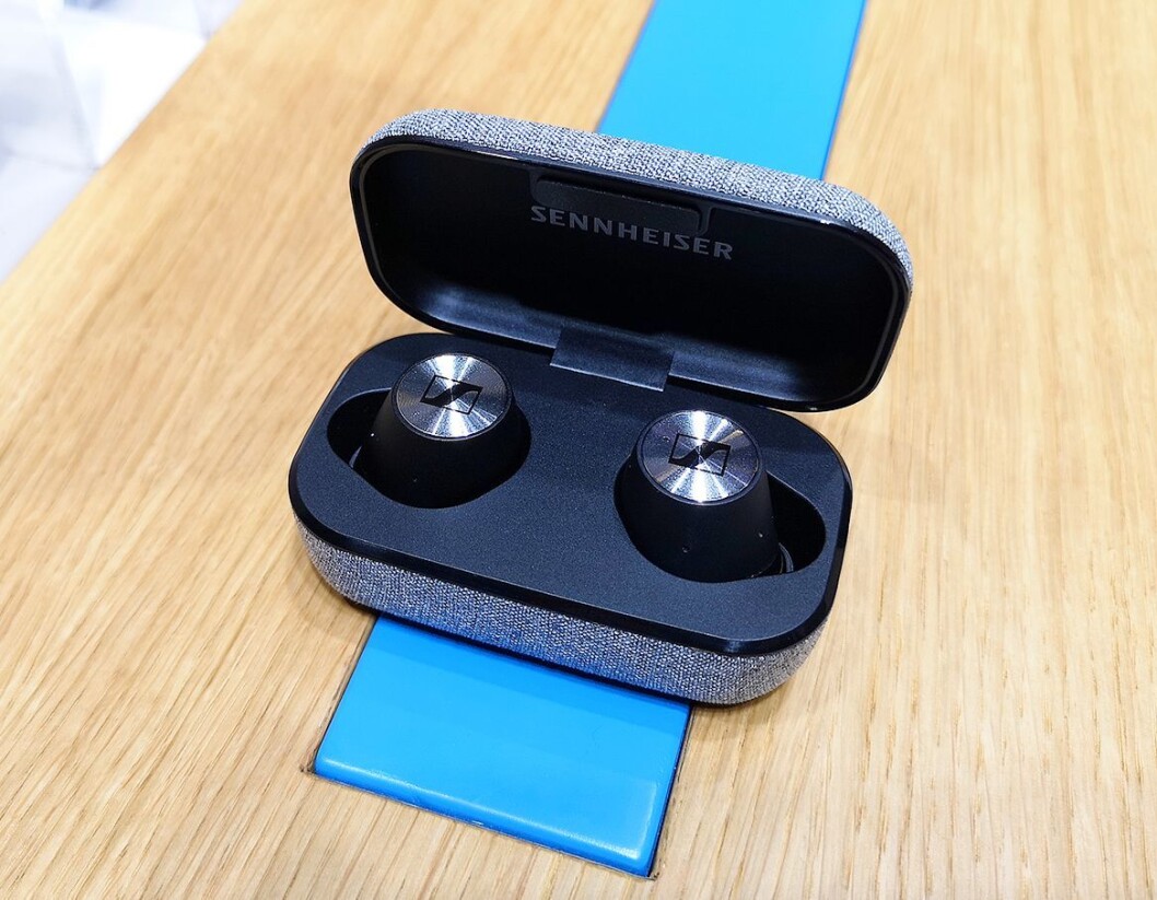 Sennheiser Momentum True Wireless. Foto: Marte Ottemo. Sennheiser Momentum True Wireless. Foto: Marte Ottemo.