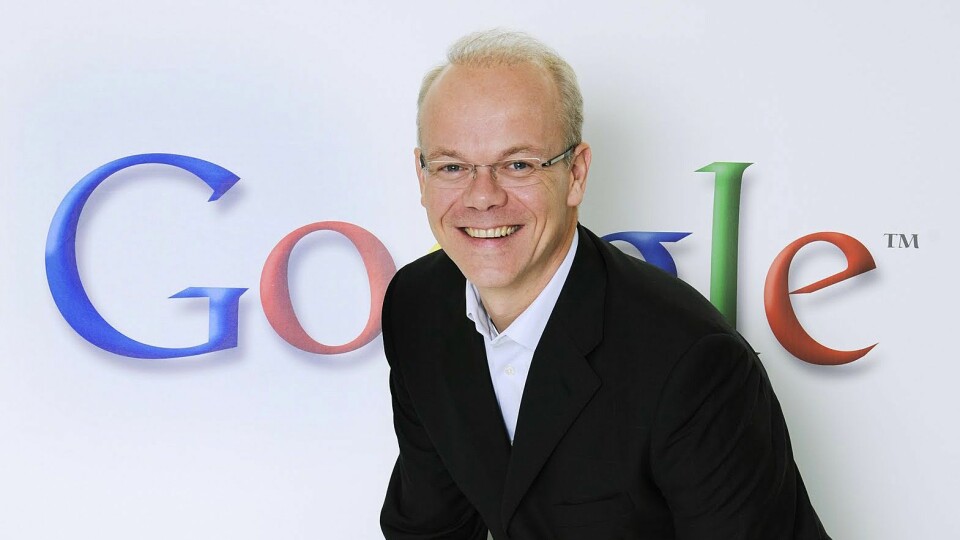 Google-sjef i Norge, Jan Grønbech. Foto: Google.
