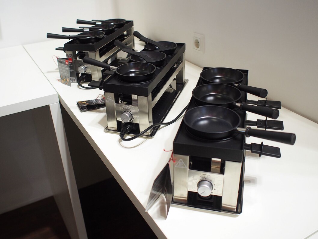 Opptil tre moduler kan kobles sammen om du har langbord og mange gjester. Prisen for en modul er 1299 kroner. Foto: Jan Røsholm. Opptil tre moduler kan kobles sammen om du har langbord og mange gjester. Prisen for en modul er 1299 kroner. Foto: Jan Røsholm.