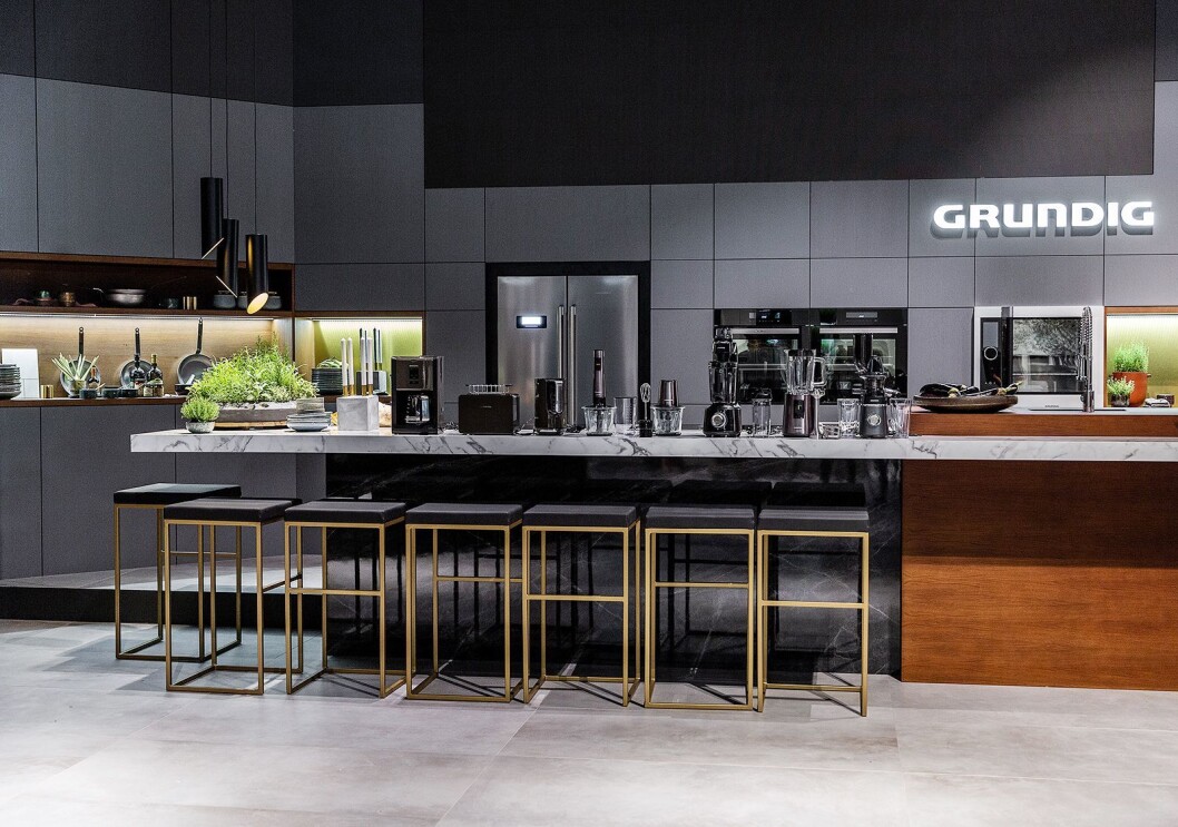 Grundig har som vanlig en stor stand på IFA-messen i Berlin, med både demo-områder og produktutstilling. Foto: Grundig Grundig har som vanlig en stor stand på IFA-messen i Berlin, med både demo-områder og produktutstilling. Foto: Grundig