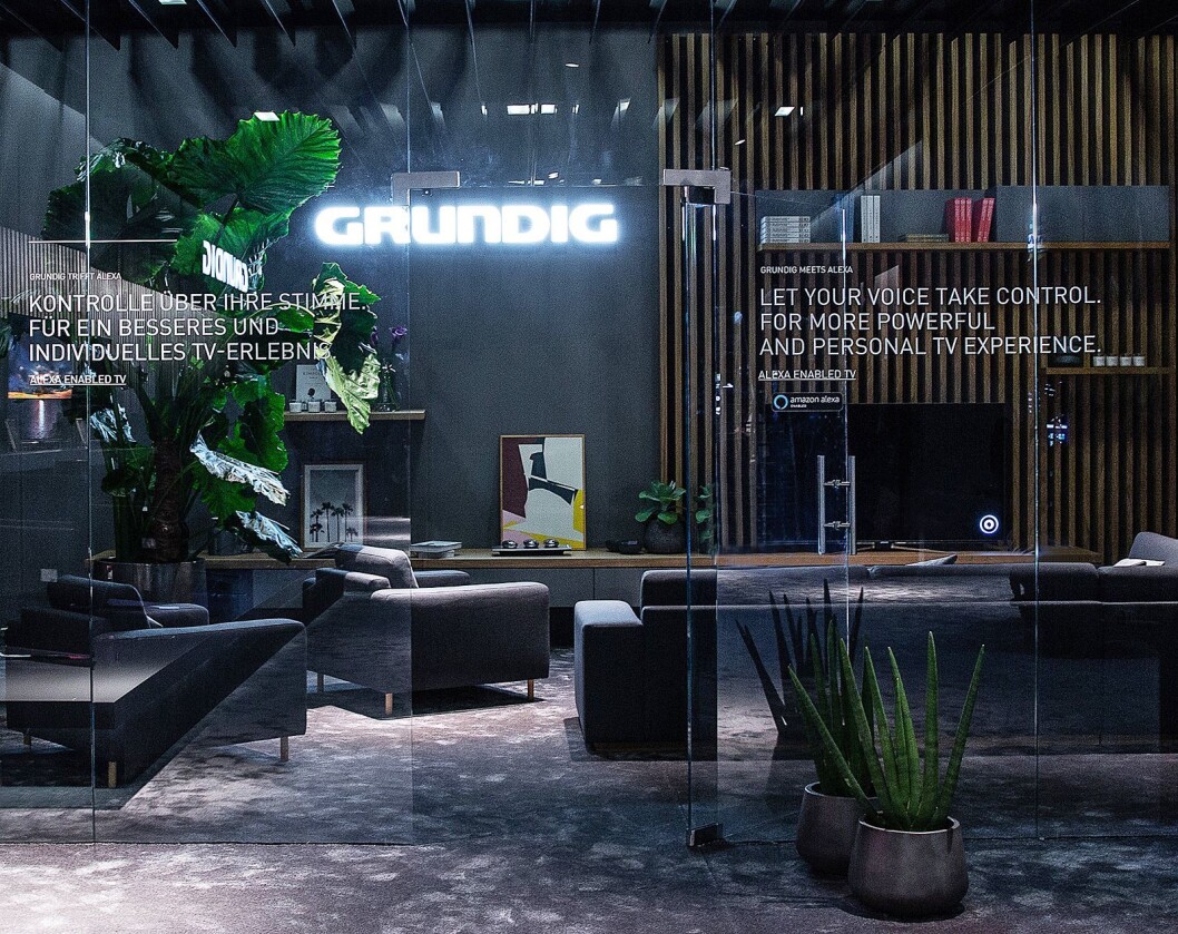 Grundig jobber med Amazon Alexa-integrasjon i en av sine nye oled-TVer. Foto: Grundig. Grundig jobber med Amazon Alexa-integrasjon i en av sine nye oled-TVer. Foto: Grundig.