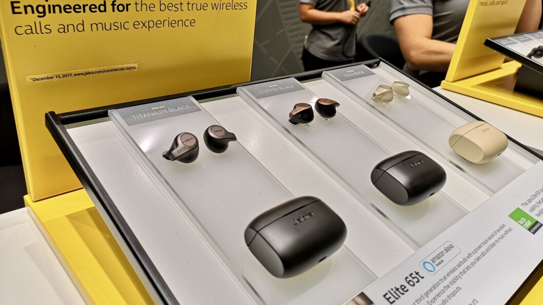 Jabra Elite 65t. Foto: Marte Ottemo. Jabra Elite 65t. Foto: Marte Ottemo.