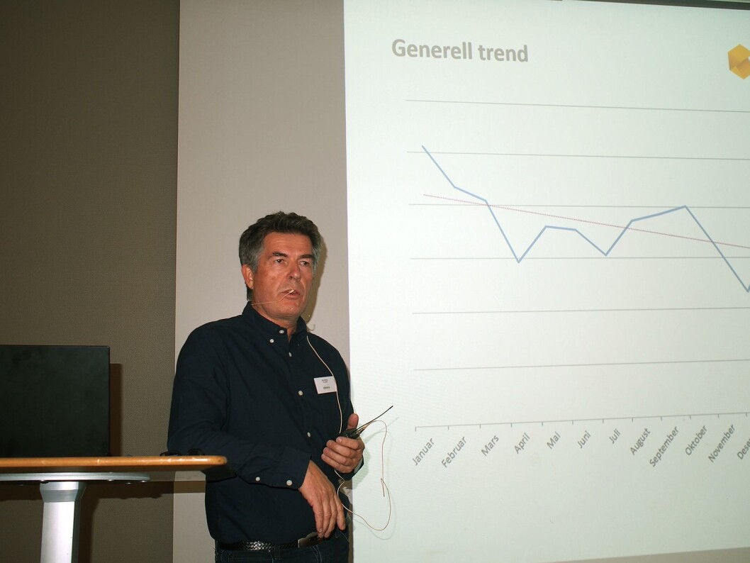 Ole Soleng fra Komplett var en av foredragsholderne. Foto: Jan Røsholm. Ole Soleng fra Komplett var en av foredragsholderne. Foto: Jan Røsholm.
