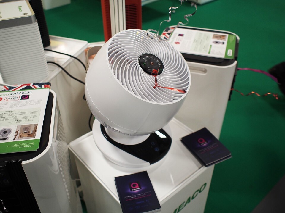 Den nye viften MeacoFan 1+56. Pris: 1.500,- Foto: Jan Røsholm