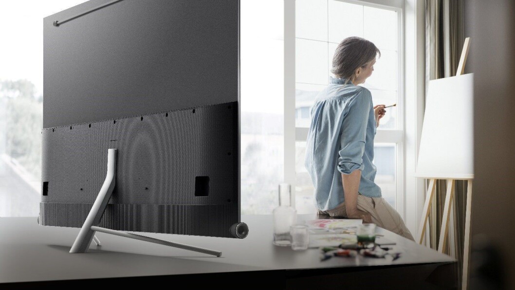 C76-serien kommer i 55, 65 og 75 tommer, og også baksiden har fått oppmerksomhet av designerne. Foto: TCL. C76-serien kommer i 55, 65 og 75 tommer, og også baksiden har fått oppmerksomhet av designerne. Foto: TCL.