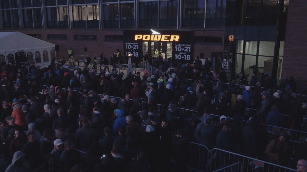 Power melder om godt besøk i butikkene under Black Friday. Bildet over er tatt fra kjedens butikkåpning på Lørenskog tidligere i år. Foto: Power Power melder om godt besøk i butikkene under Black Friday. Bildet over er tatt fra kjedens butikkåpning på Lørenskog tidligere i år. Foto: Power