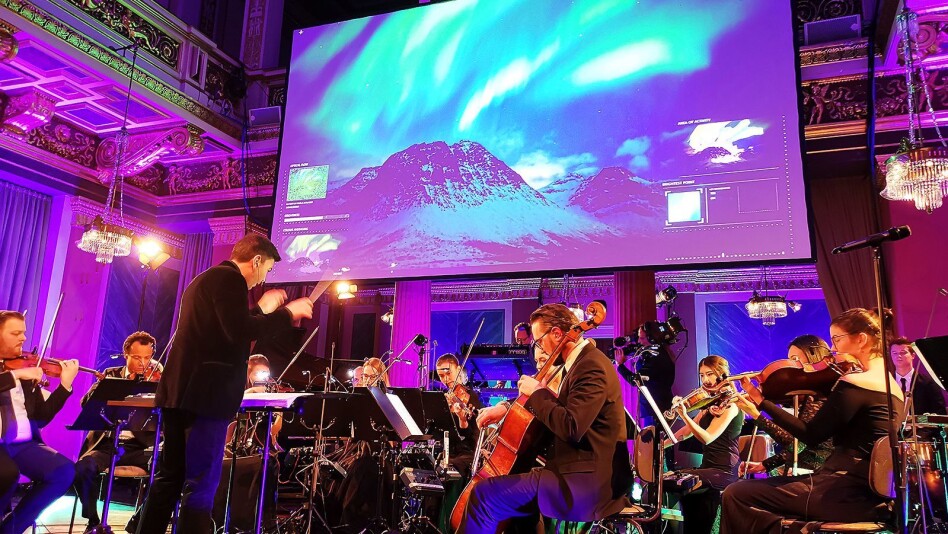 KUNSTIG INTELLIGENS BLE NORDLYS-SYMFONI