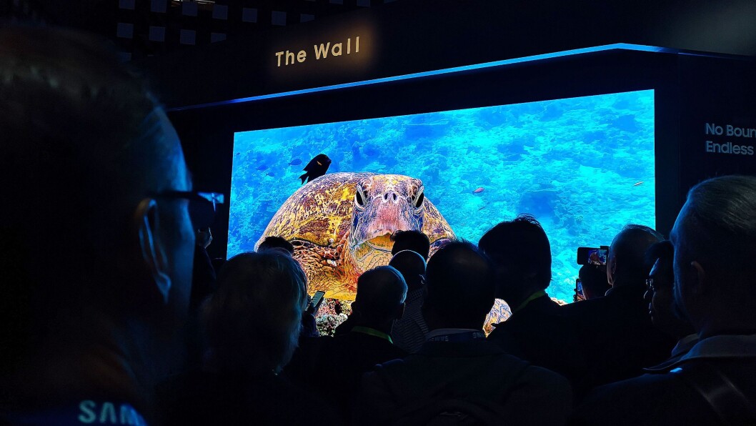 Samsungs The Wall. Foto: Marte Ottemo. Samsungs The Wall. Foto: Marte Ottemo.