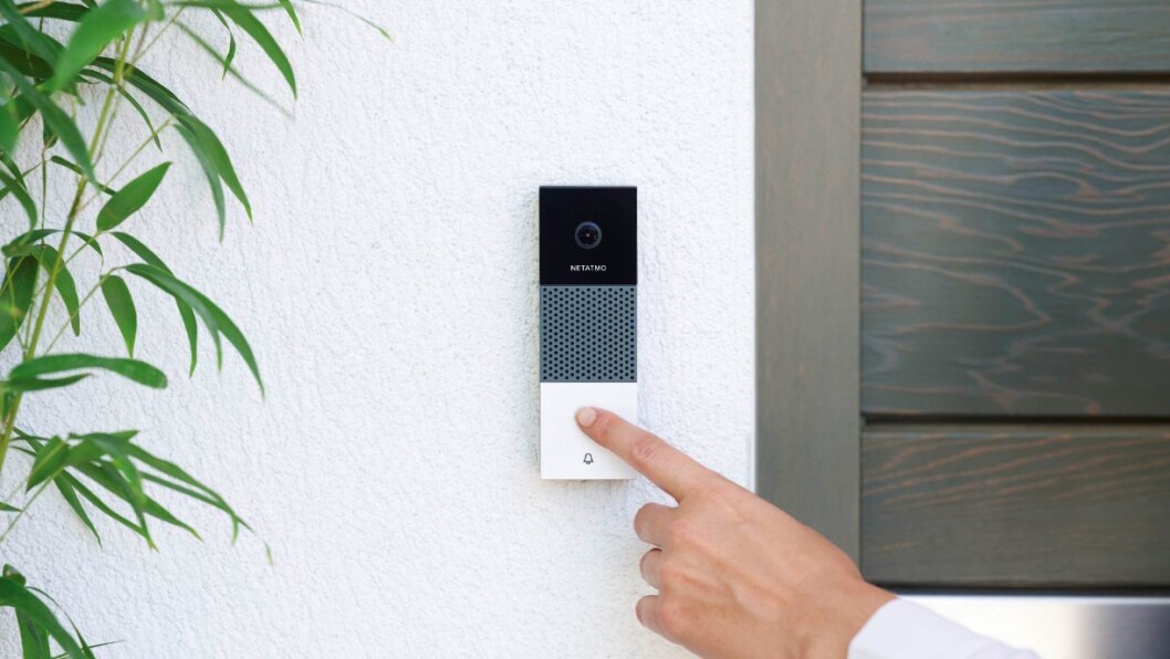 Netatmo Smart Videoringeklokke. Foto: Netatmo Netatmo Smart Videoringeklokke. Foto: Netatmo