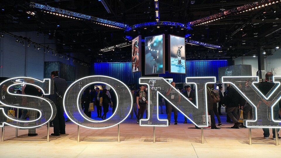 Sony kjørte egne opplevelsessoner på sin stand under årets CES-messe. Foto: Marte Ottemo