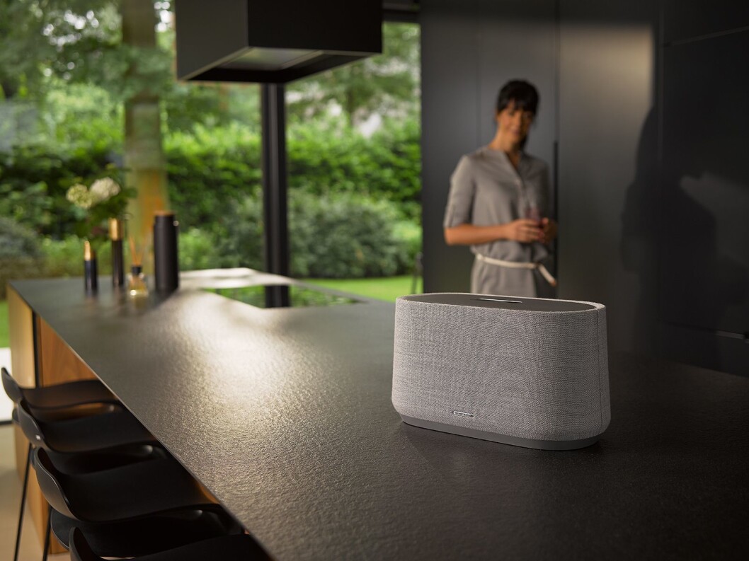 Harman Kardons smarthøyttalere i Citation-serien har Google Assistent. Her Citation 300. Pris: 4.000,- Foto: Harman Kardon. Harman Kardons smarthøyttalere i Citation-serien har Google Assistent. Her Citation 300. Pris: 4.000,- Foto: Harman Kardon.