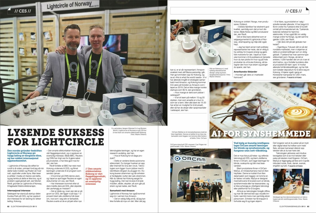 Artikkelen ble første gang publisert i papirutgaven av fagbladet Elektronikkbransjen nr. 1/2019, som ble distribuert 13. februar. <a href="http://www.mypaper.se/html5/customer/248/12363/?page=62" target="_blank" rel="noopener">Her kan du lese artikkelen</a> og bla gjennom digitalutgaven av bladet. Artikkelen ble første gang publisert i papirutgaven av fagbladet Elektronikkbransjen nr. 1/2019, som ble distribuert 13. februar. <a href="http://www.mypaper.se/html5/customer/248/12363/?page=62" target="_blank" rel="noopener">Her kan du lese artikkelen</a> og bla gjennom digitalutgaven av bladet.